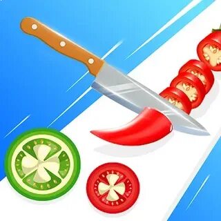 Игра нож фрукт
