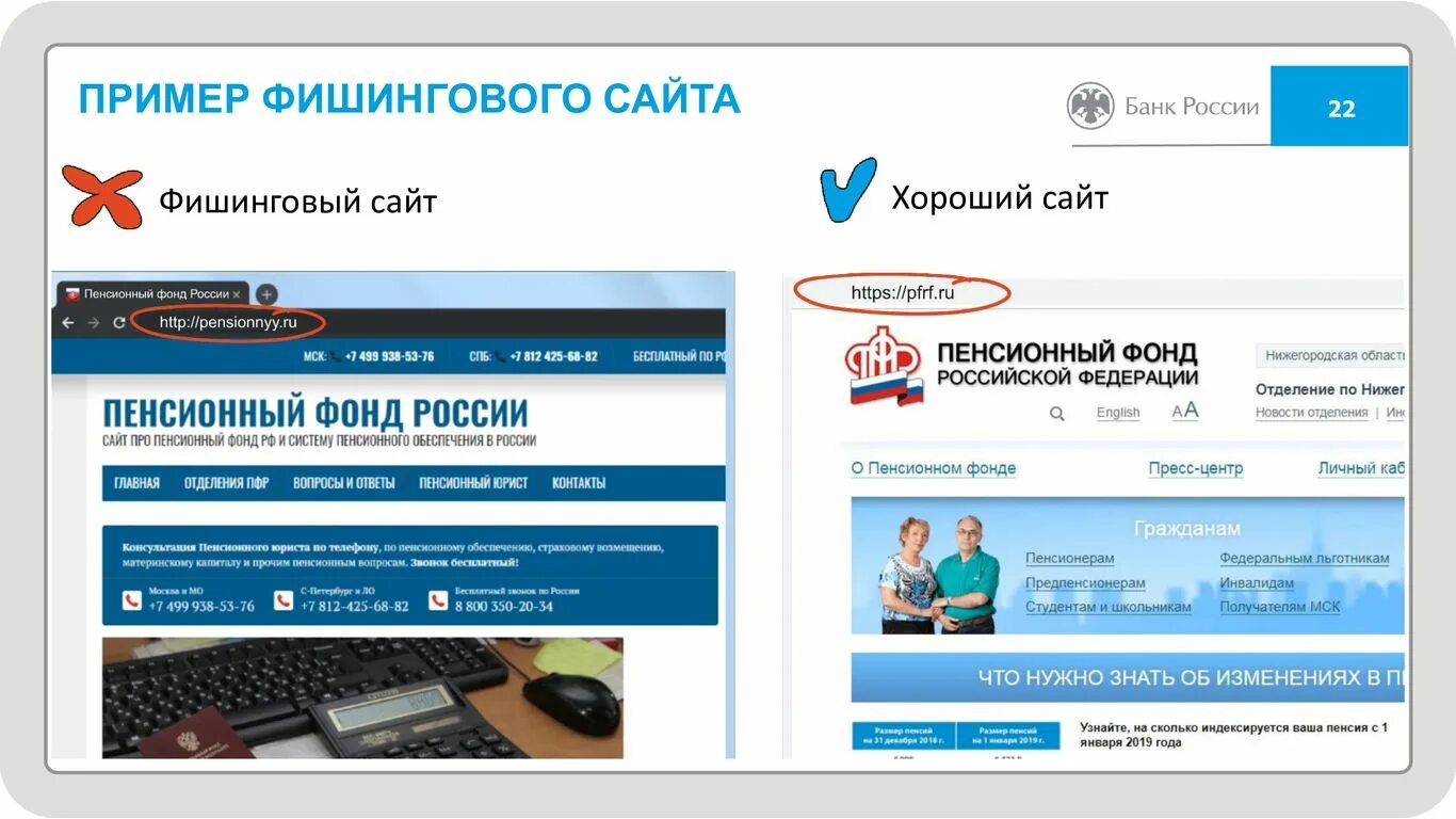 Информация о сайте образец