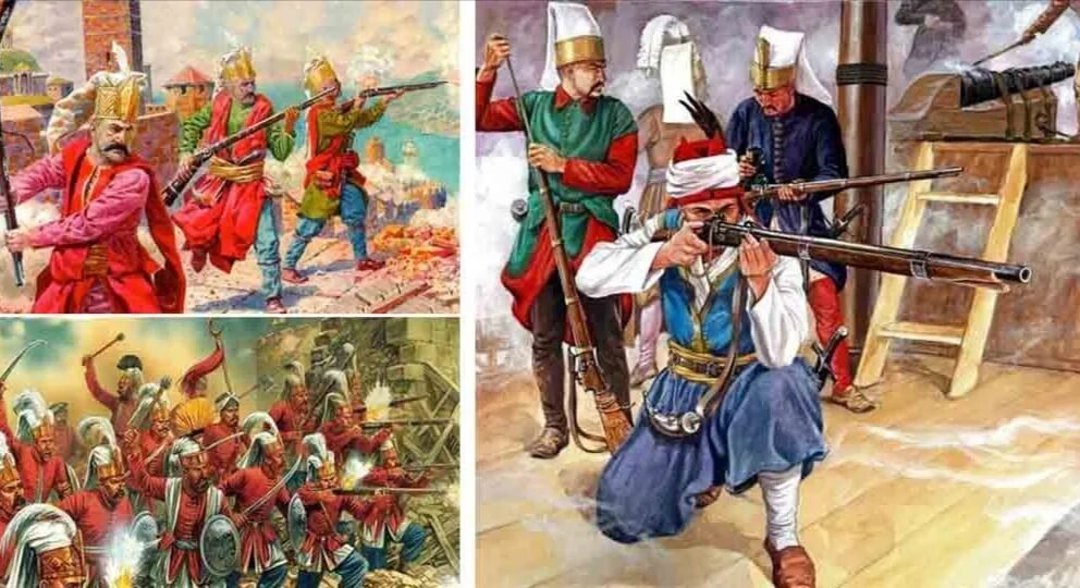 Турецкое войско называлось. Янычары 16 век. Янычары в Османской империи 16 век. Турецкий воин Османской империи. Турецкие воины янычары.