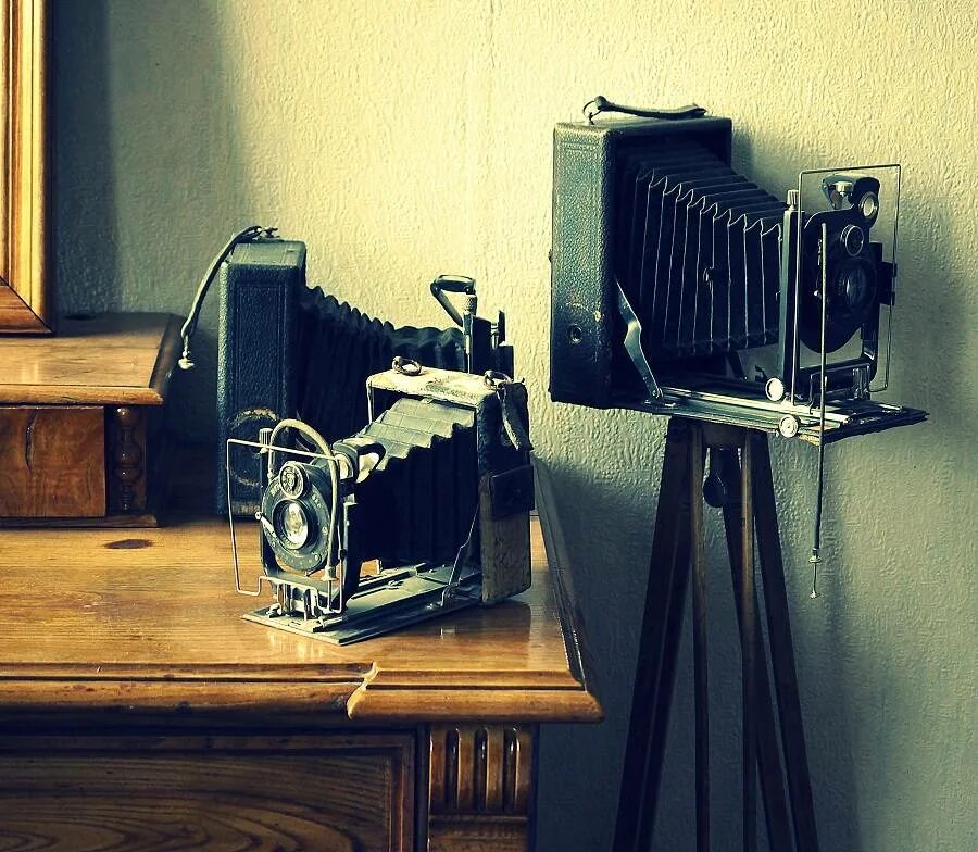 Старый фотоаппарат. Фотоаппарат 19 века. Старая камера. Старинная камера.