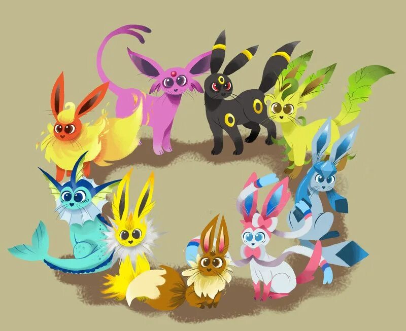 Сильвеон и умбреон. Эволюция иви игрушки. Иви игра. Eeveelutions Squad на русском.