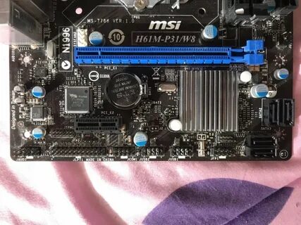 Материнская плата msi h61m p31