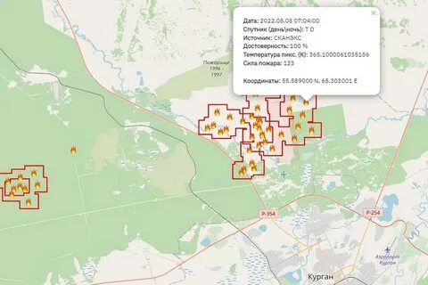 Храпово курган на карте