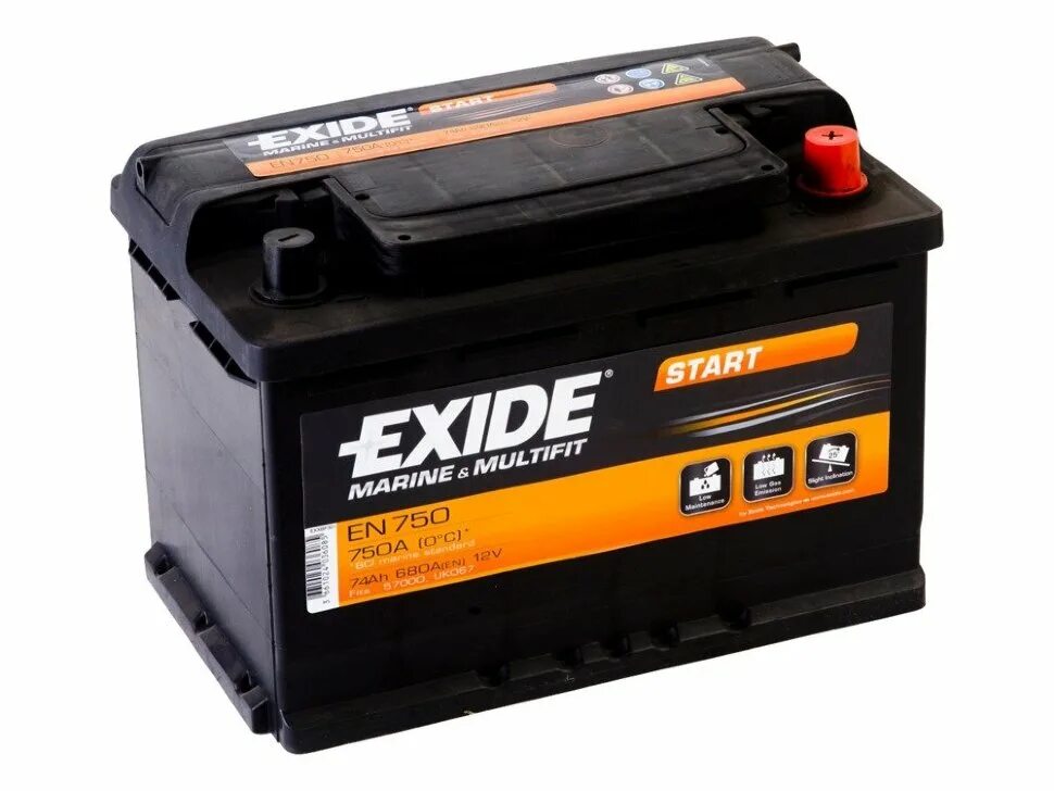 Аккумулятор автомобильный l3. Аккумулятор Exide 74ah 680a. АКБ Exide Excell 12v 74ah 680a 278x175x190 /-+/. Exide 74ah 12v 680a. Аккумуляторы Exide 680 пусковой ток.