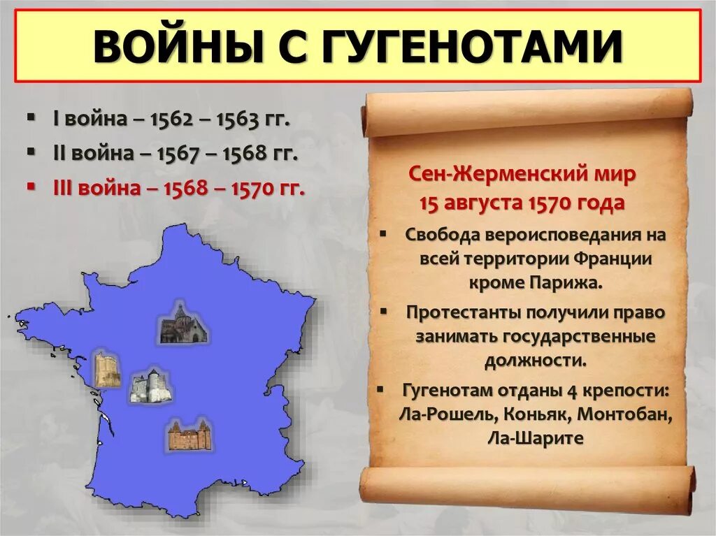 1562 1598 год событие. Карта религиозные гугенотские войны во Франции 1562-1598 гг. Гугенотские войны во Франции. Религиозные войны во Франции карта. 1562-1598 Религиозные (гугенотские) войны во Франции.