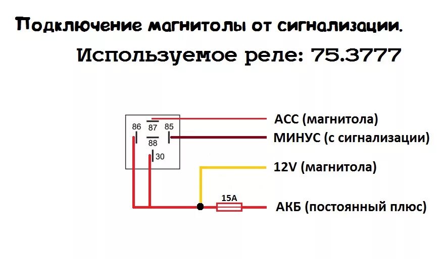 Схема подключения магнитолы через реле. Подключить магнитолу через реле. Подключение магнитолы через реле схема подключения. Схема подключения магнитолы через кнопку.