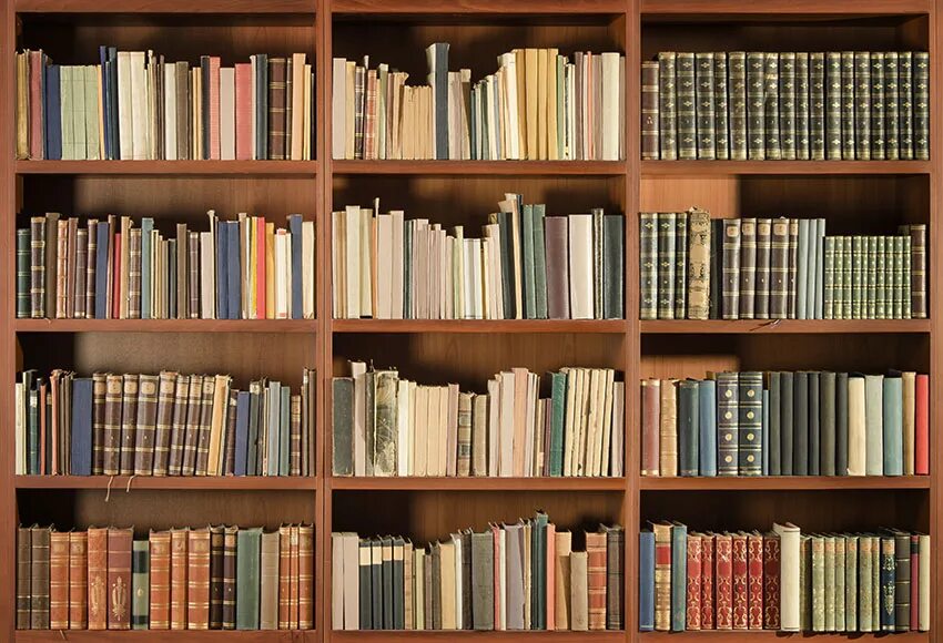 There is a book on the shelf