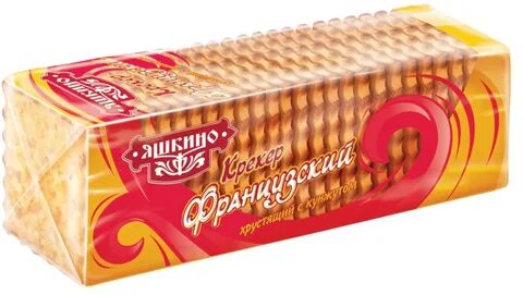 Печенье крекеры с кунжутом