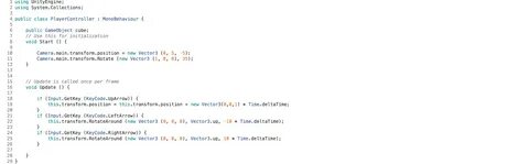 Unityengine input