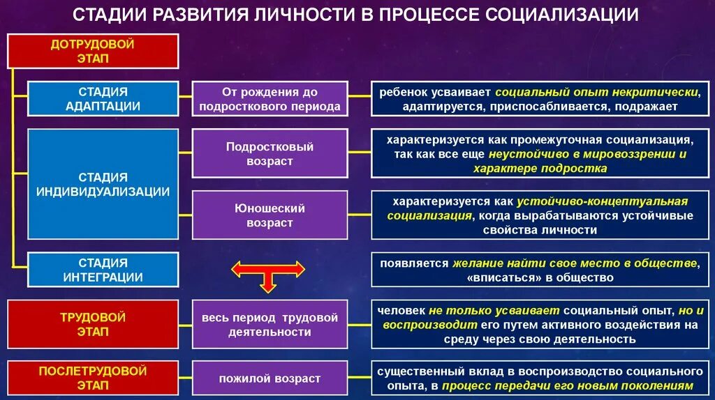 4 этап социализации. Стадии социального развития личности. Стадии развития личности в процессе социализации. Стадии процесса социализации личности в психологии. Этапы социализации таблица.