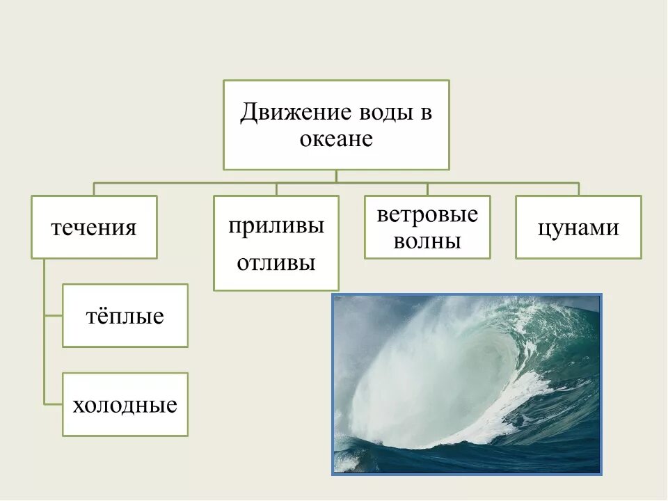 Почему вода движется