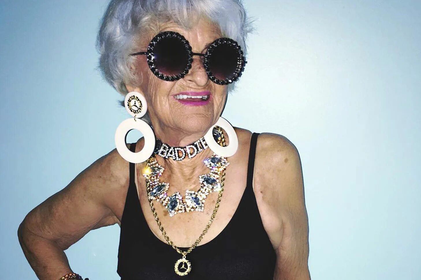 Бадди Винкл. Бадди Винкл в молодости. Модные старушки. Модные бабульки. Мохнатка бабушки