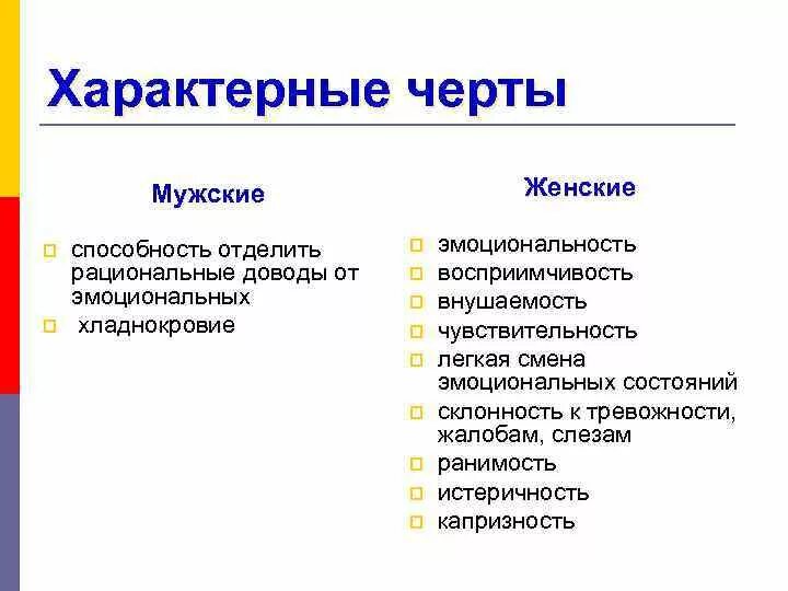 Женские черты характера. Основные черты характера женщины. Типичные чер ы характера. Отличительные черты характера мужчины. Какие черты характеризуют человека