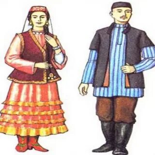 Национальный костюм народа татары
