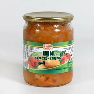 Щи в банке