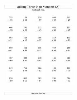 Adding numbers