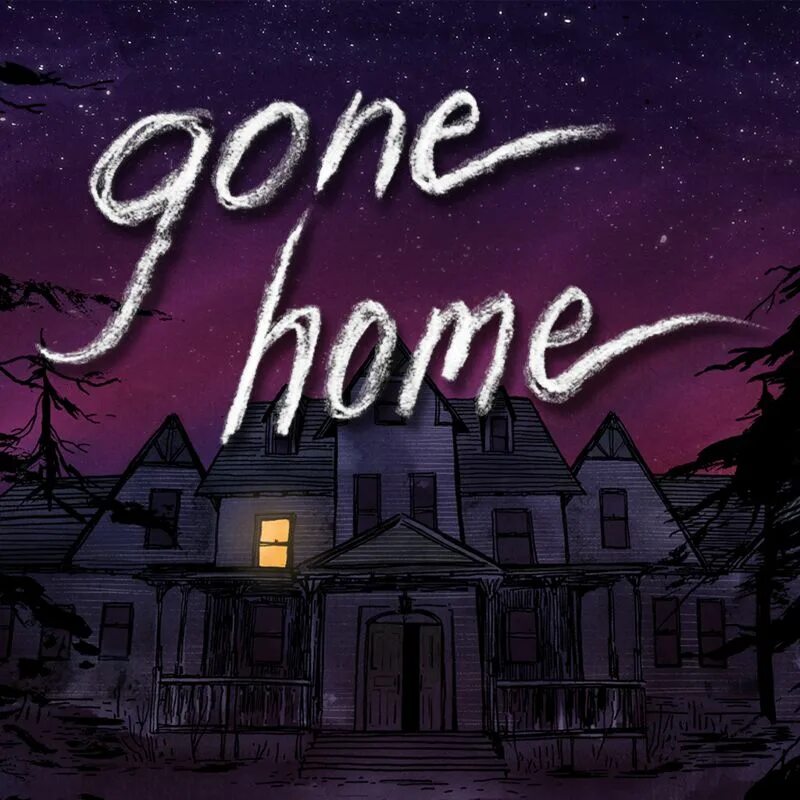 They went home. Gone Home игра. Gone Home (2013). Заставка Home