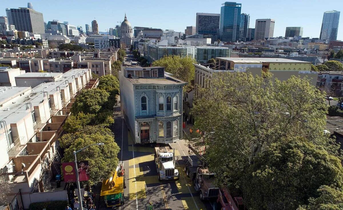 Building moving