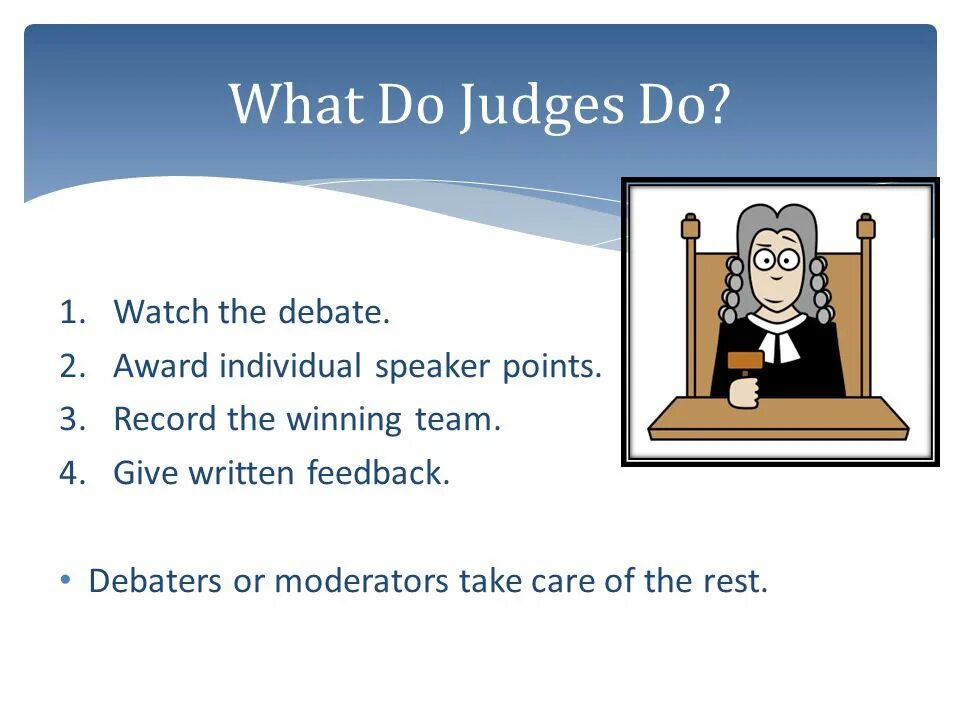 What is a judge. What is a judge