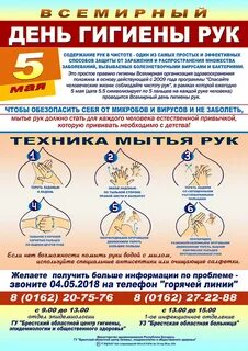 Всемирный день гигиены рук 2024