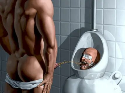 gay slave human toilet sex.