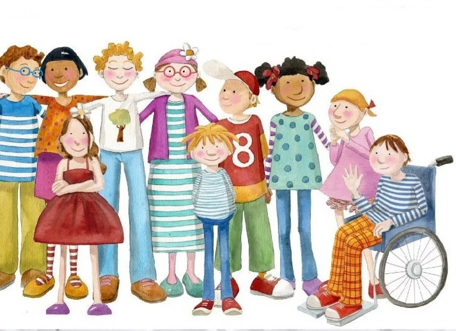 Society child. Толерантность в семье. Семья иллюстрация. Разные дети. Дети разных возрастов иллюстрация.