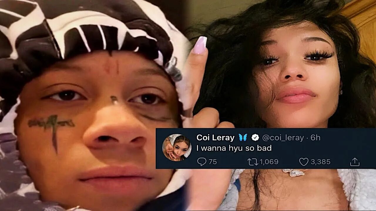 Кой ЛЕРЭЙ. Coi Leray Trippie Redd. Trippie Redd с девушкой. Players coi