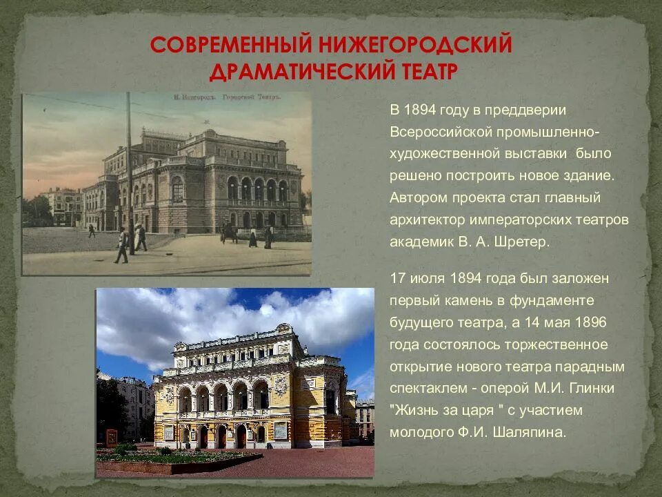 Театр является одним из видов искусств впр. Нижегородский театр драмы 19 век. история нижегородского театра драмы. нижегородский театр в начале 19 века. оперный театр нижний новгород.