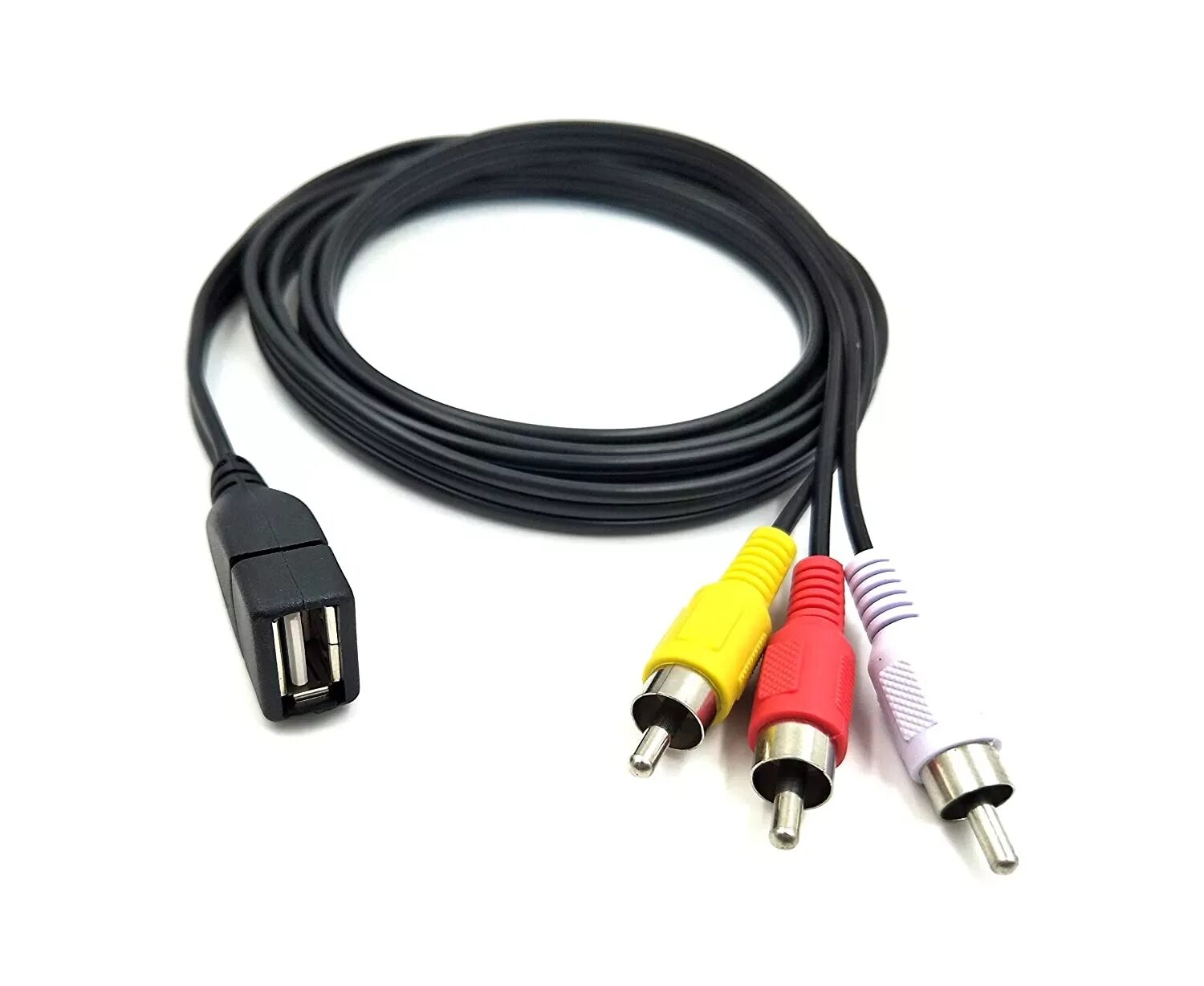USB PC Data SYNC + AV A/V TV Video Cable Cord Lead For Nikon DSLR D3200 Camera: 