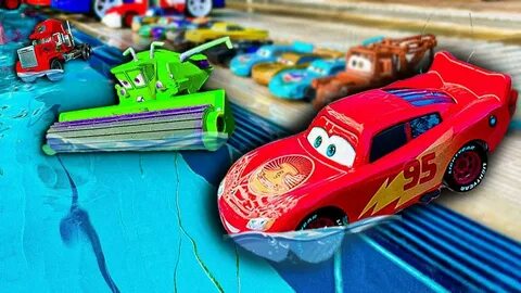 Cars falls