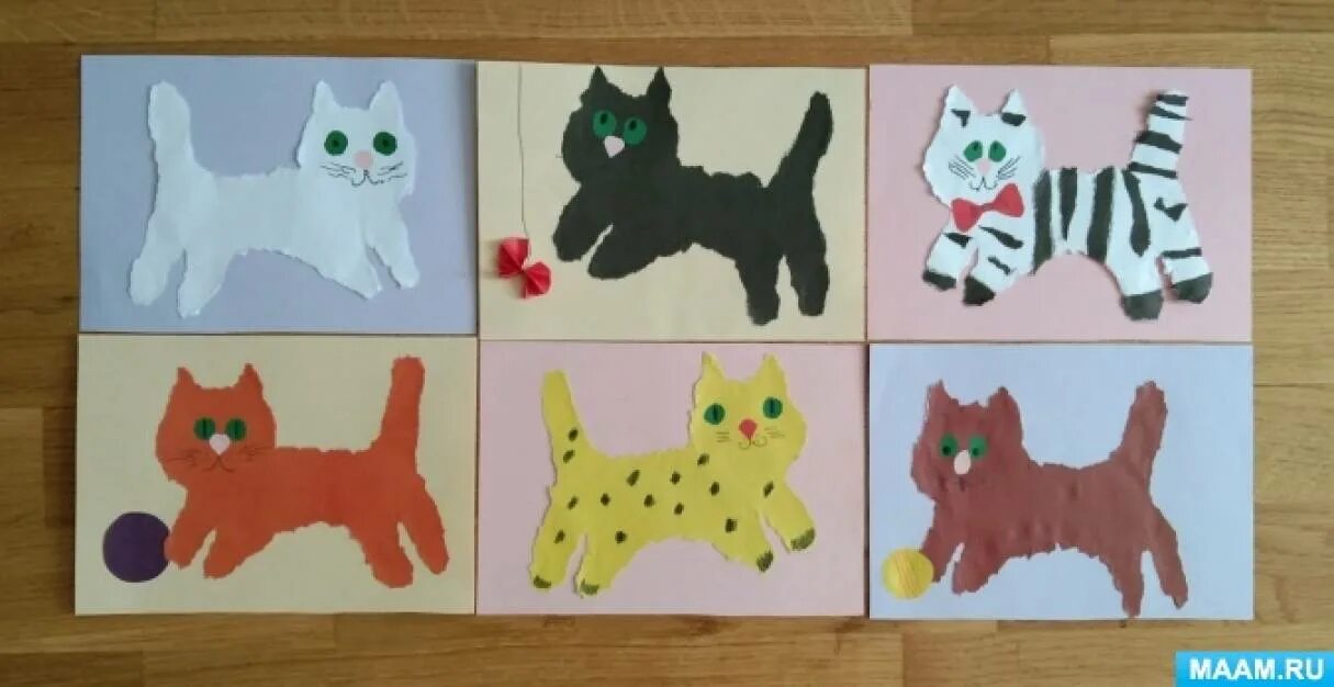Рисование в средней группе котенок. Аппликация котенок в младшей группе. аппликация котенок в средней группе. аппликация котята с элементами рисования. обрывная аппликация кошка средняя группа.