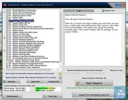 Windows repair