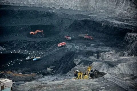 Месторождение угля в восточной сибири