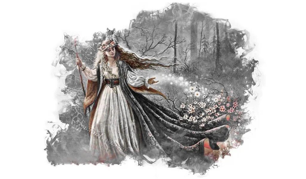 мара марена богиня. зимняя славянская богиня снежич.