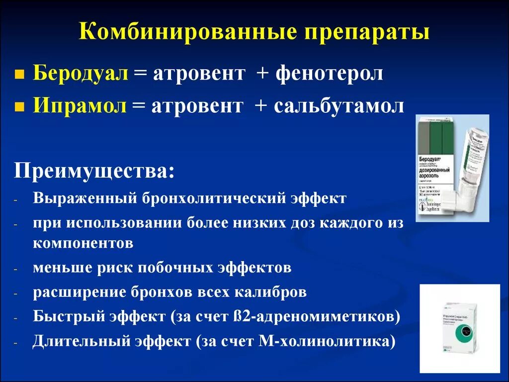 Атровент фенотерол. Комбинированные препараты беродуал. (Сальбутамол, Вентолин, фенотерол, беродуал это. Комбинированный поепараты.