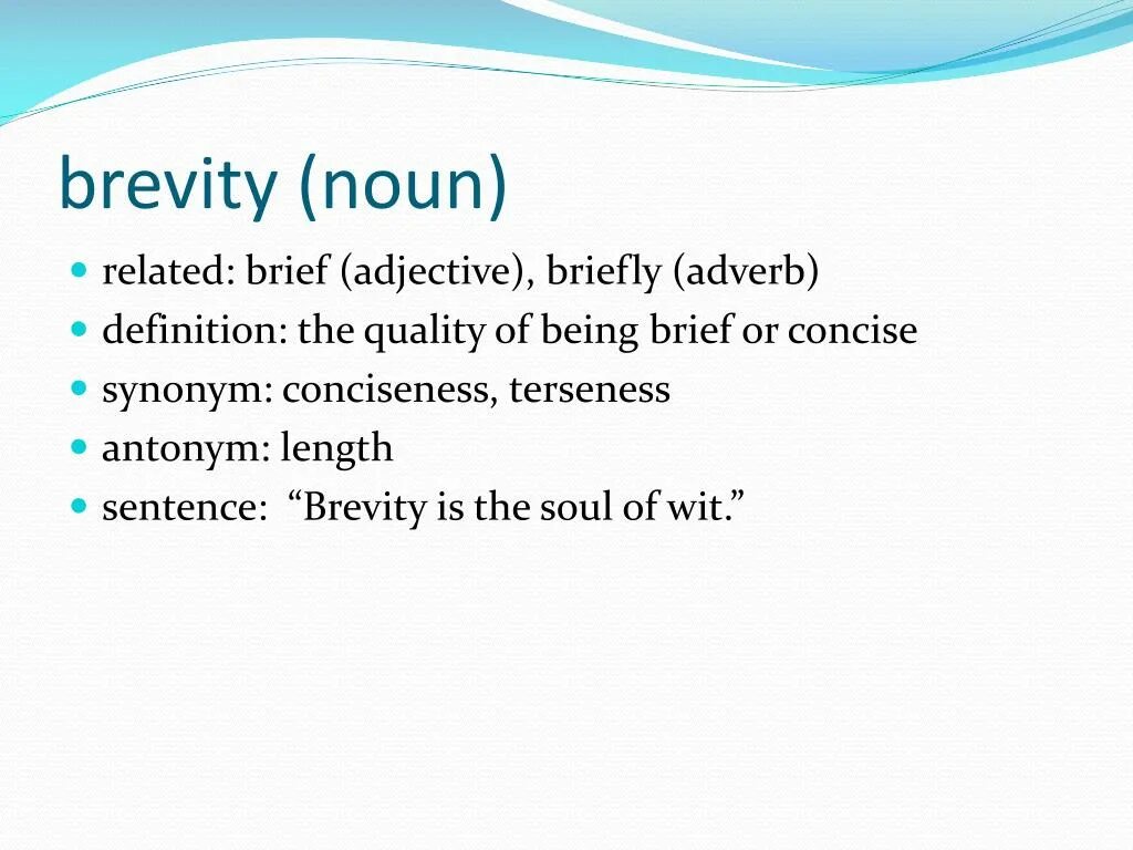 Relate noun form