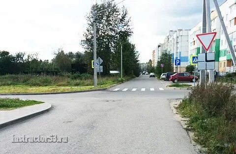 Проезд узких участков дороги