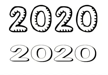Как нарисовать надпись 2024