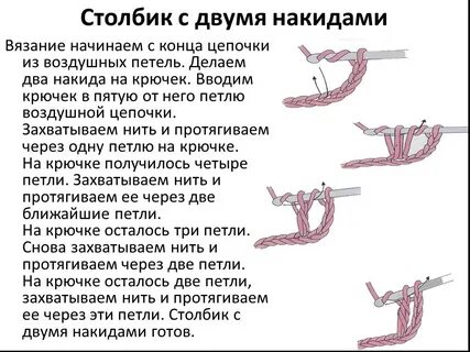 Столбик с двумя накидами