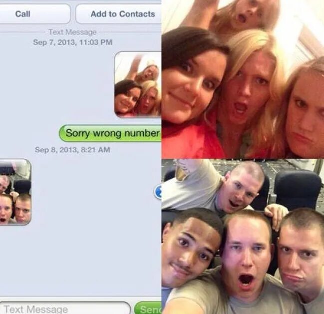 Wrong text