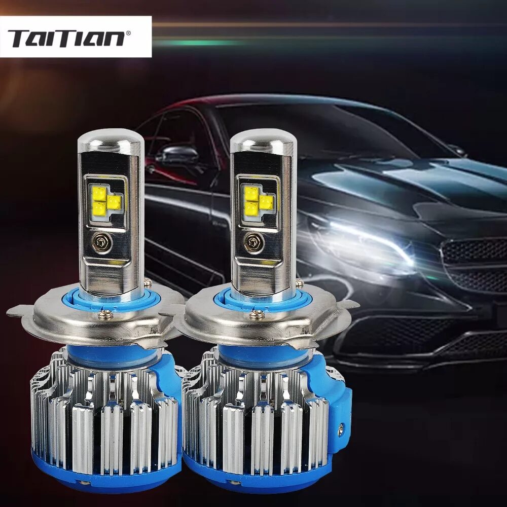 Лучшие светодиодные лампы для автомобиля. Led Headlight h11 6000k 6000lm. 4pcs h1 6000k super White 80w. Лёд лампы h4 80 Вт. Лампа авто h4 6500k.