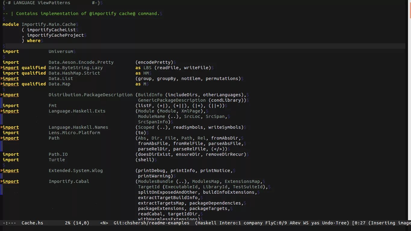 Import cache. Модуль в Haskell. Функции списков Haskell. Базовый синтаксис Haskell. Идентификаторы Haskell.