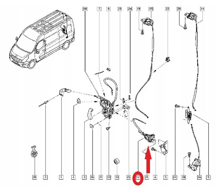 Замок рено мастер. Тросик задней двери Рено мастер 3. Трос двери задней Renault Master 3. Трос задней двери Рено мастер 3. Тросик задней ручки двери Рено мастер 3.
