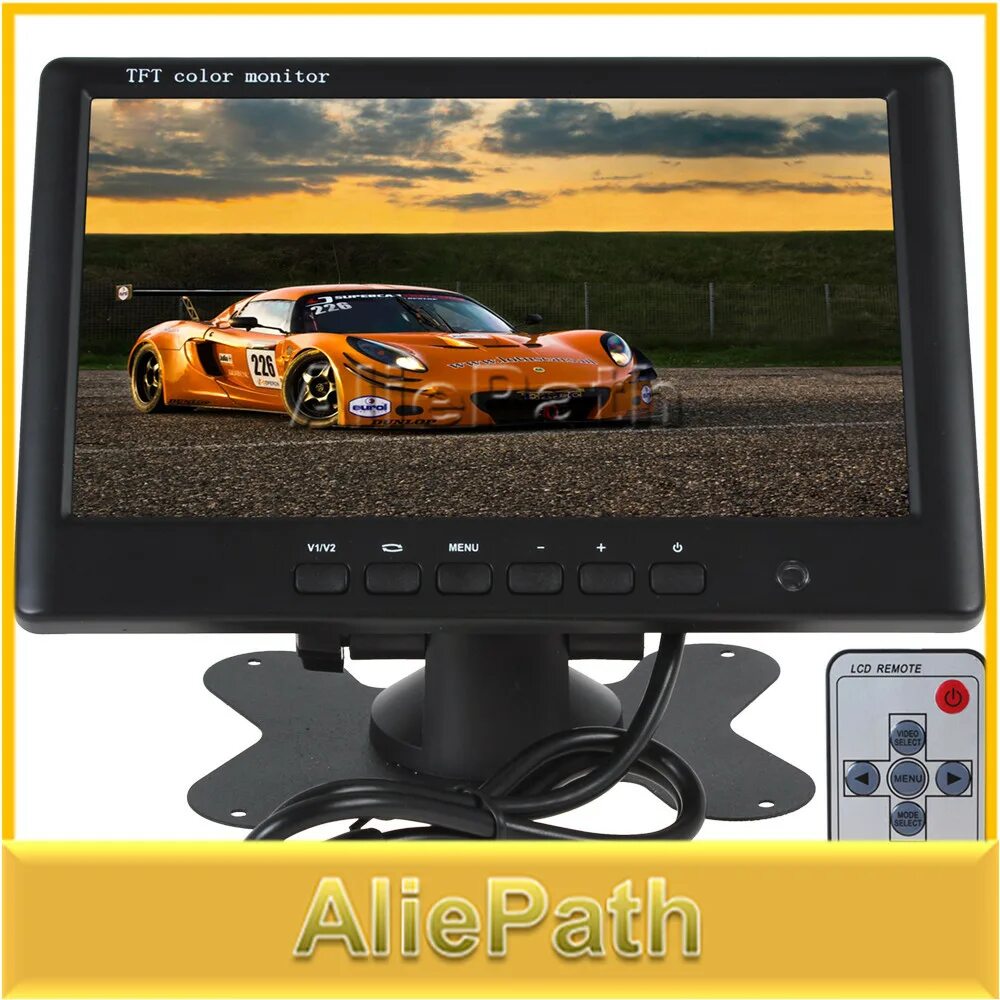 Мониторы tft lcd. Монитор 7&quot;tft-lcd. tft lcd color monitor 7 дюймов. 7-inch rearview lcd monitor. монитор 7&quot; дюймов tft lcd color monitor dvd vcr.