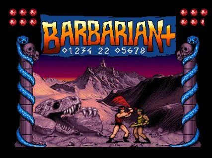 The game as a barbarian