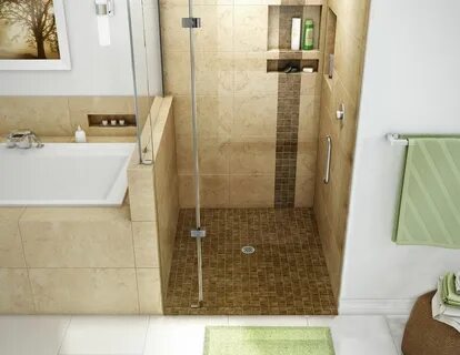 Redi Free - Redi Base Walk In Shower Pans & Bases Small Bathroom Tiles...