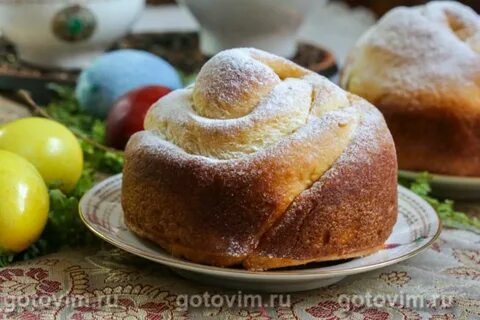 Кулич на заварном тесте рецепт