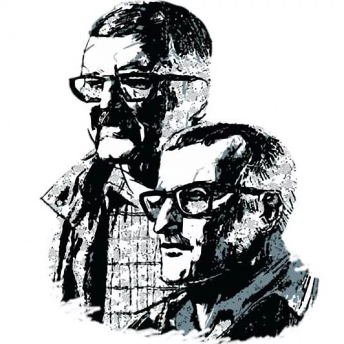 Идеи стругацких. Братья стругацкие. стругацкие портрет. братья стругацкие портрет. портрет братьев стругацких.
