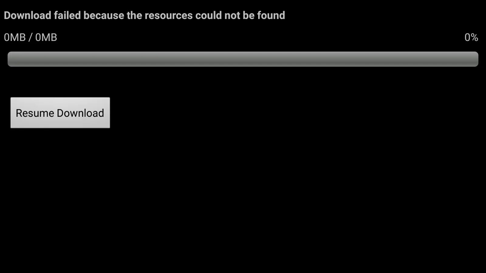 Because you could. Download failed because the resources. Download failed because the resources could. Android загрузка. Черный экран с загрузкой.