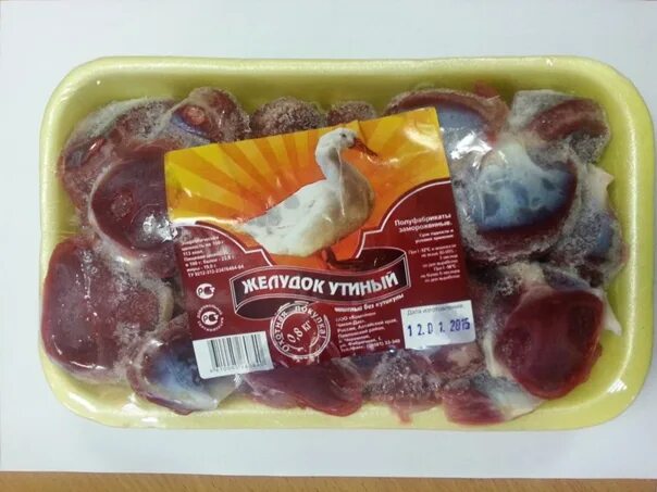 Желудки утиные озерка